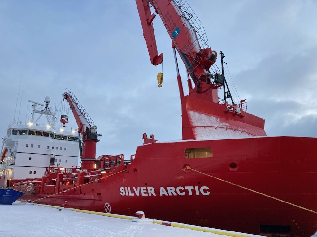 Silver Arctic vor der Jungfernfahrt