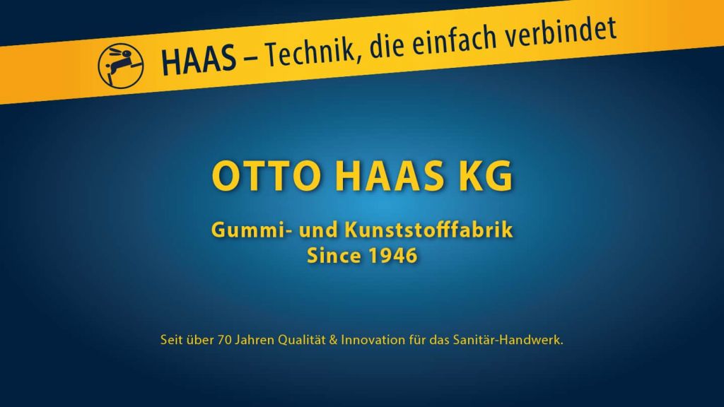 Otto Haas Logo mit Anschrift