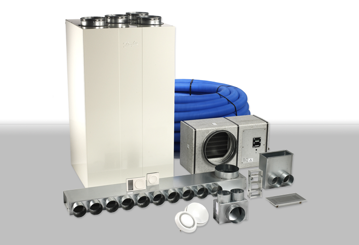 Danfoss Air System inklusive aller Systemkomponenten