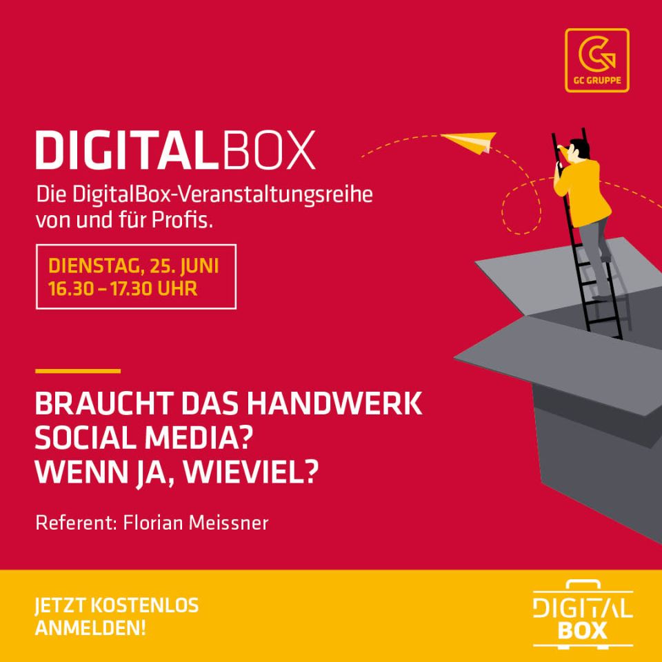 Veranstaltungsreihe DigitalBox – Social Media für das Handwerk?