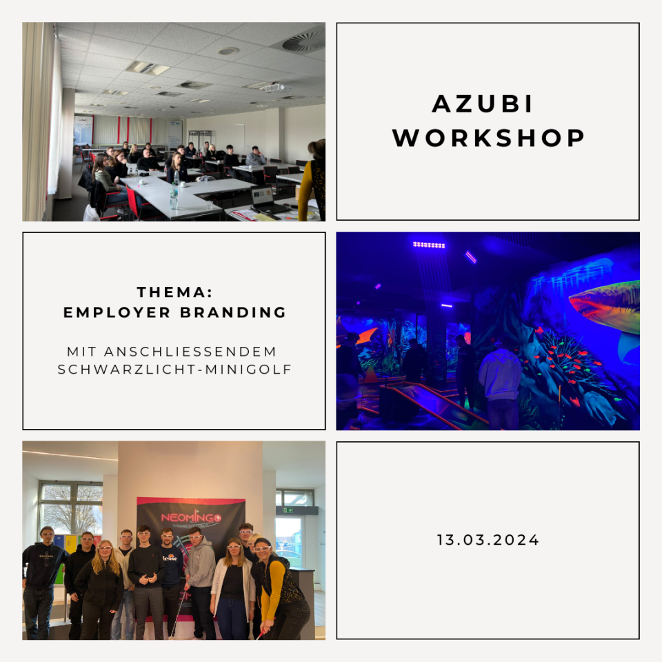 
    Azubi Workshop - Thema: Employer Branding - Arbeitgebermarke sichtbar machen

