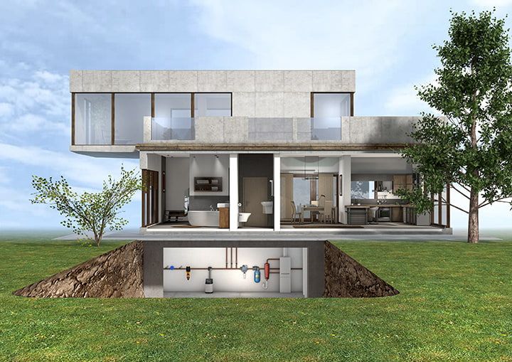 SYR Haus Schnitt Komplett 3D